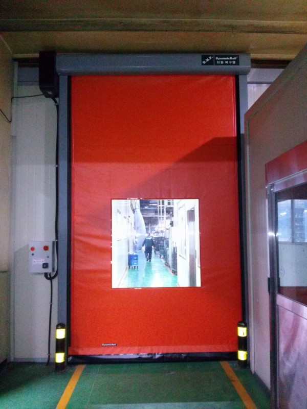2014. 01. 02 대구 " D " 사의 DYNAMIC ROLL UP DOOR - 1SET 설치공사가 완료되었습니다.