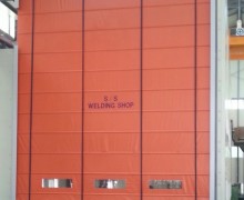 2013. 07. 25일 김해 T사의 BELT ROLL DOOR - 1SET 설치공사 완료