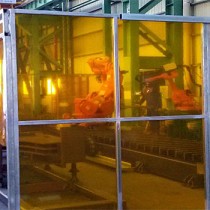 용접 라인 칸막이